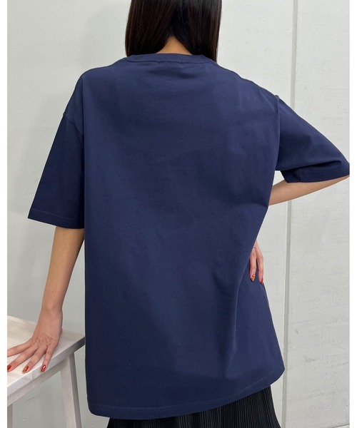 RGY(アールジーワイ)の「【RGY】NEWYORK ビッグシルエットTシャツ (CP)(Tシャツ/カットソー・レディース・ネイビー/ブラック/ホワイト・M/L)」の13枚目の写真