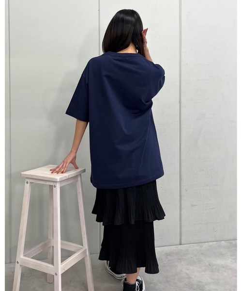 RGY(アールジーワイ)の「【RGY】NEWYORK ビッグシルエットTシャツ (CP)(Tシャツ/カットソー・レディース・ネイビー/ブラック/ホワイト・M/L)」の14枚目の写真