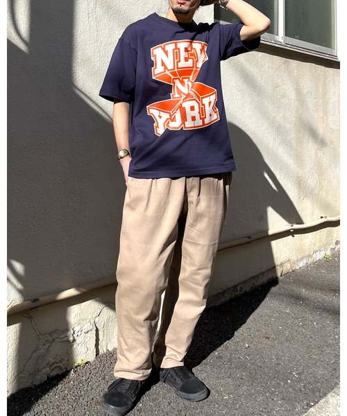 RGY(アールジーワイ)の「【RGY】NEWYORK ビッグシルエットTシャツ (CP)(Tシャツ/カットソー・レディース・ネイビー/ブラック/ホワイト・M/L)」の17枚目の写真