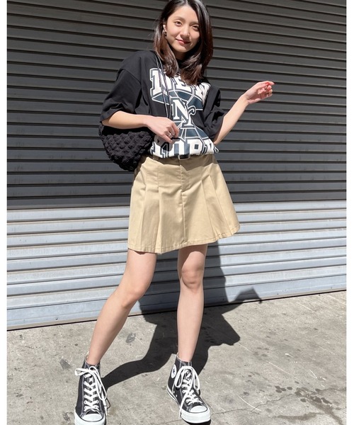 RGY(アールジーワイ)の「【RGY】NEWYORK ビッグシルエットTシャツ (CP)(Tシャツ/カットソー・レディース・ネイビー/ブラック/ホワイト・M/L)」の7枚目の写真