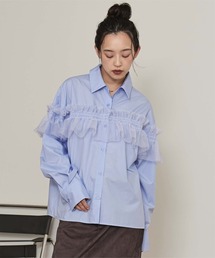 miette | チュールフリルシャツ(シャツ/ブラウス)