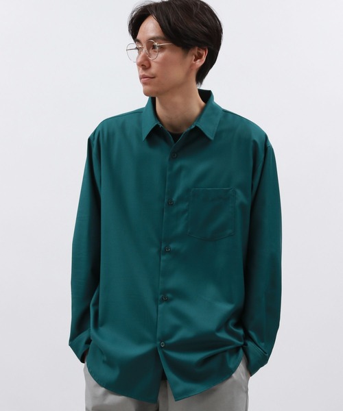 LAKOLE（ラコレ）の「スムースTRイージーケアシャツ / 131842（シャツ/ブラウス・メンズ・ブラック/ホワイト/グリーン/グレー/ブラウン/ブルー/キャメル・MEDIUM/LARGE/X-LARGE）」の20枚目の写真