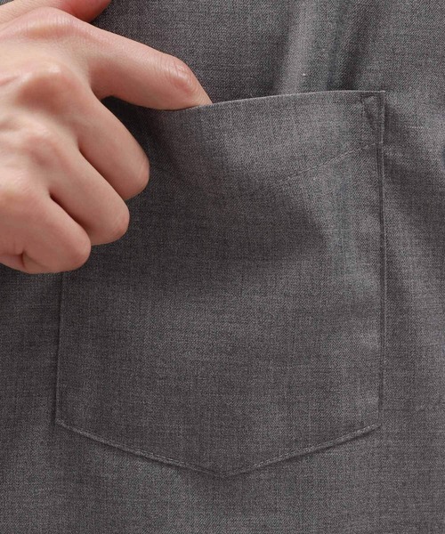 LAKOLE（ラコレ）の「スムースTRイージーケアシャツ / 131842（シャツ/ブラウス・メンズ・ブラック/ホワイト/グリーン/グレー/ブラウン/ブルー/キャメル・MEDIUM/LARGE/X-LARGE）」の15枚目の写真