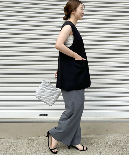 ジェス　ジャーナルスタンダード レリューム ノーカラージレ 追加2》ノーカラージレ（ジレ）｜JOURNAL STANDARD relume