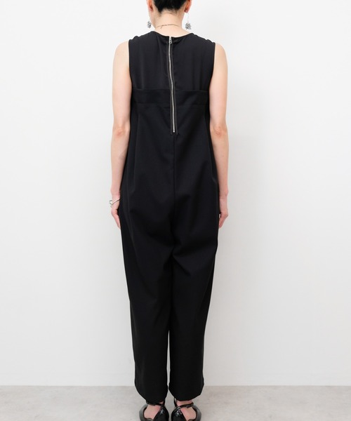 TEVALT（ヴァレット）の「レイヤードライクオールインワン（サロペット/オーバーオール・レディース・ブラック/ネイビー・38）」の16枚目の写真