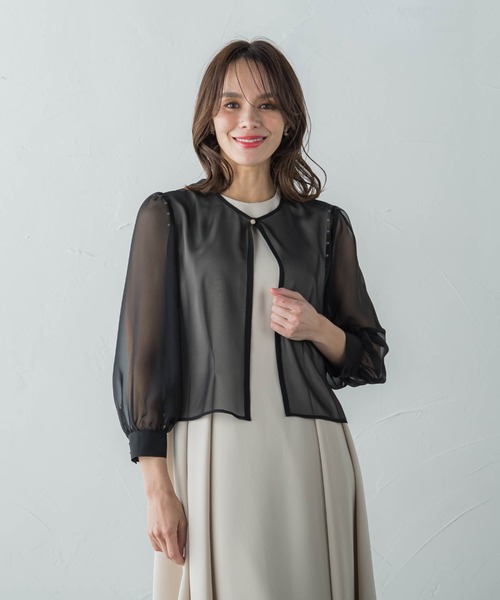 Viaggio Blu（ビアッジョブルー）の「TOURNIERラメチェックツィード