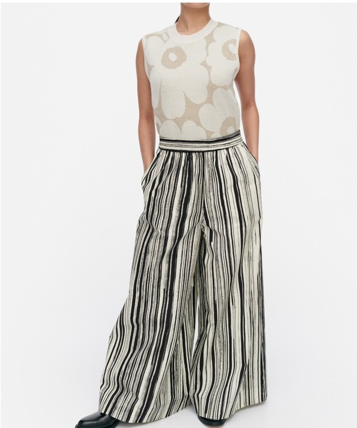 marimekko（マリメッコ）の「Sh Siluetti / poplin wide pants