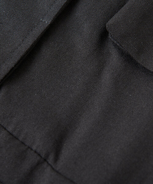 un dix cors（アンディコール）の「《着方アレンジいろいろ》ワークポケットウエスト切替ワンピース（ワンピース・レディース・ブラック/チャコールグレー・FREE）」の3枚目の写真