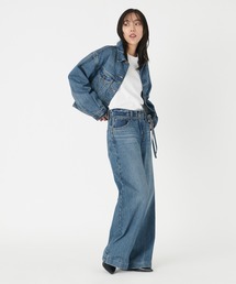 SHRUNKEN 90S トラッカージャケット ミディアムインディゴ LOW 86005078b_b_15_215.jpg