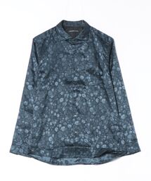 HIDEAWAYS NICOLE | ストレッチサテンジャカードシャツ(シャツ/ブラウス)