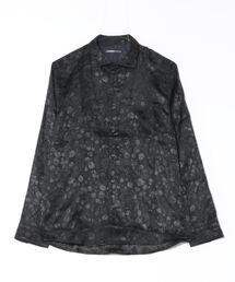 HIDEAWAYS NICOLE | ストレッチサテンジャカードシャツ(シャツ/ブラウス)