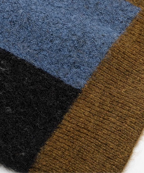 U:UME(ユーム)の「Vintage Color Block Sweater(Tシャツ/カットソー・メンズ・ブルー・LARGE)」の6枚目の写真