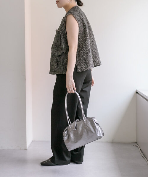 本革/380g》ロングハンドルボストンバッグ（ボストンバッグ
