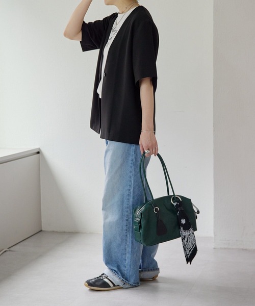 本革/380g》ロングハンドルボストンバッグ（ボストンバッグ