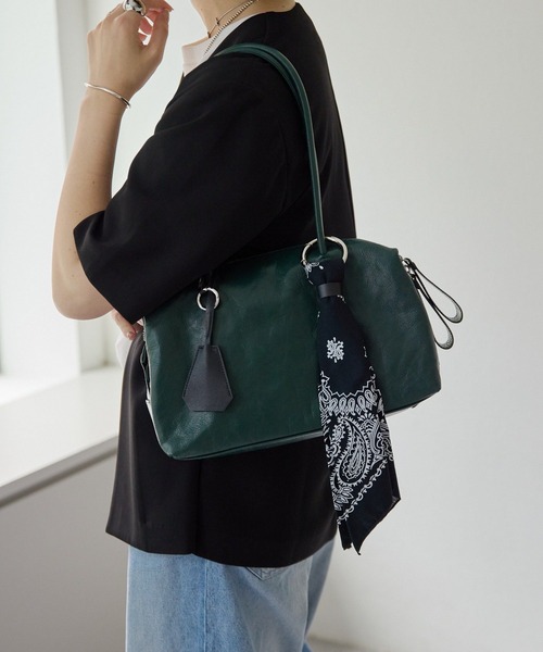 セール】《本革/380g》ロングハンドルボストンバッグ（ボストンバッグ