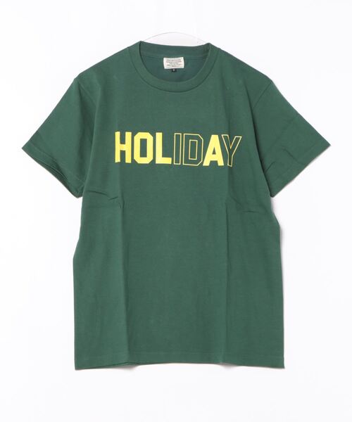 URBAN ISLAND SOCIETY(アーバンアイランドソサエティ)の「【URBAN ISLAND SOCIETY/アーバンアイランドソサエティ】ALOHA HOLIDAY TEE/半袖Tシャツ(Tシャツ/カットソー・メンズ・ホワイト/ブラック/ダークグリーン/ピンク系その他・SMALL/MEDIUM/LARGE/X-LARGE)」の7枚目の写真