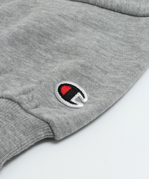 Champion（チャンピオン）の「champion / チャンピオン カラフルロゴトレーナー（スウェット・キッズ・ブラック/グレー/ホワイト・80ｃｍ/90cm/100cm/110cm/120cm/130cm）」の8枚目の写真