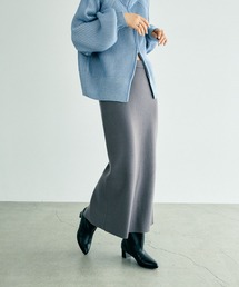 LEPSIM | 12ゲージ総針ナロースカート　132595(スカート)