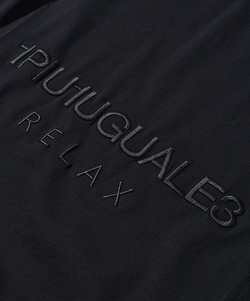 1piu1uguale3 RELAX(ウノピュウノウグァーレトレリラックス)の「【1PIU1UGUALE3 RELAX】BACK LOGO LONG SLEEVE T-SHIRT / バッグロゴ ロングスリーブクルーネックTシャツ(Tシャツ/カットソー・メンズ・ブラック/ホワイト・MEDIUM/LARGE/X-LARGE)」の8枚目の写真