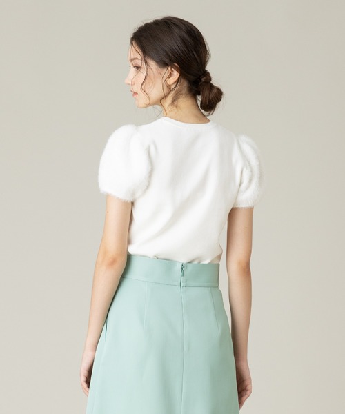 今季完売✨LOULOU WILLOUGHBYフェザースリーブプルオーバー セール】【LOULOU WILLOUGHBY】フェザースリーブプルオーバー