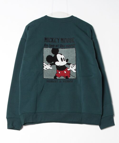 ウォルトディズニー　ミッキー裏起毛スウェット セール】2024AW Disney/ディズニー ミッキーマウス トイ