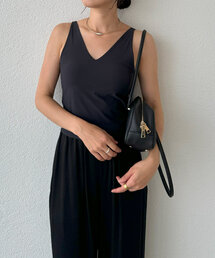 【MYSELFbyRD（マイセルフバイリヴドロワ）】patted V TANK