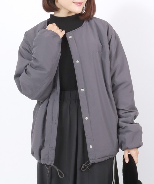 セール】CONVERSE（コンバース）裏地シャギーボアファー ノーカラー