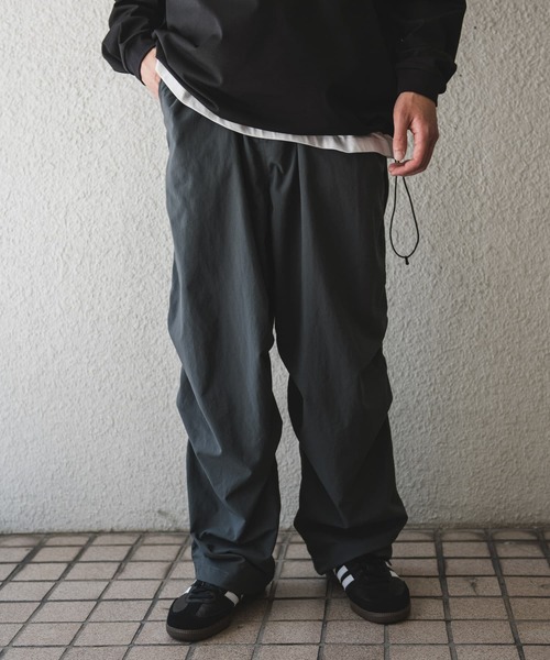 URBAN RESEARCH DOORS（アーバンリサーチドアーズ）の「ナイロンワッシャースノーパンツ（その他パンツ・メンズ・チャコールグレー/ブラック・LARGE/MEDIUM）」の10枚目の写真