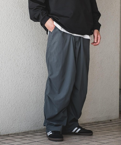 URBAN RESEARCH DOORS（アーバンリサーチドアーズ）の「ナイロンワッシャースノーパンツ（その他パンツ・メンズ・チャコールグレー/ブラック・LARGE/MEDIUM）」の14枚目の写真