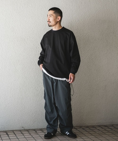 URBAN RESEARCH DOORS（アーバンリサーチドアーズ）の「ナイロンワッシャースノーパンツ（その他パンツ・メンズ・チャコールグレー/ブラック・LARGE/MEDIUM）」の15枚目の写真