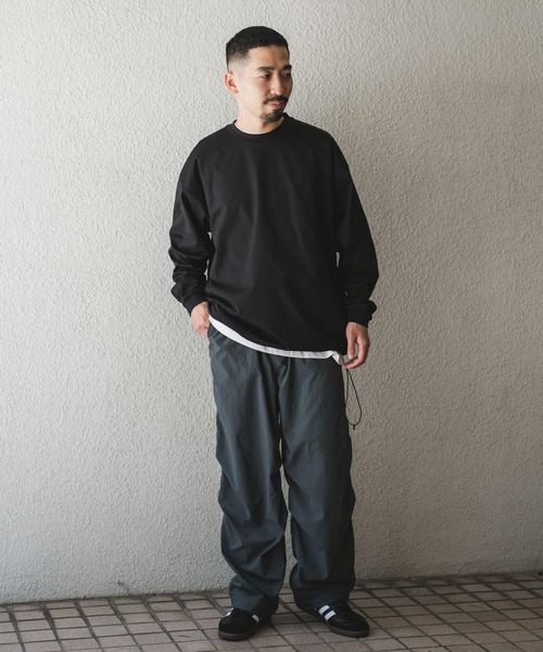 URBAN RESEARCH DOORS（アーバンリサーチドアーズ）の「ナイロンワッシャースノーパンツ（その他パンツ・メンズ・チャコールグレー/ブラック・LARGE/MEDIUM）」の16枚目の写真