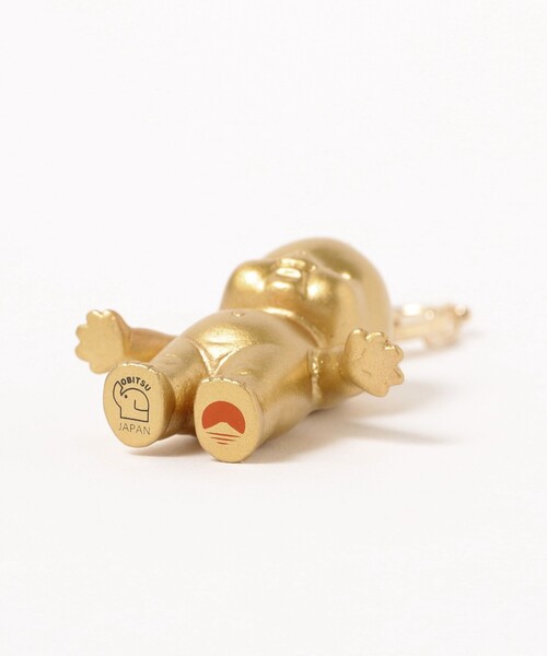 BEAMS JAPAN（ビームス　ジャパン）の「【別注】オビツ製作所 / GOLD キューピー キーホルダー（キーホルダー・レディース・ゴールド・ONE SIZE）」の9枚目の写真