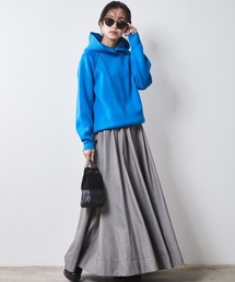 CHIC STYLE | ニットパーカー シックスタイル（大きいサイズ対応）(パーカー)