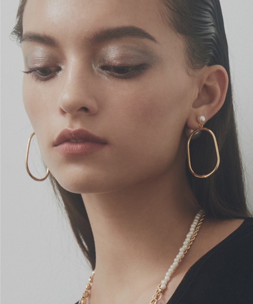 ダブルパールピアス（ピアス（両耳用））｜PINKY&DIANNE（ピンキーアンドダイアン）