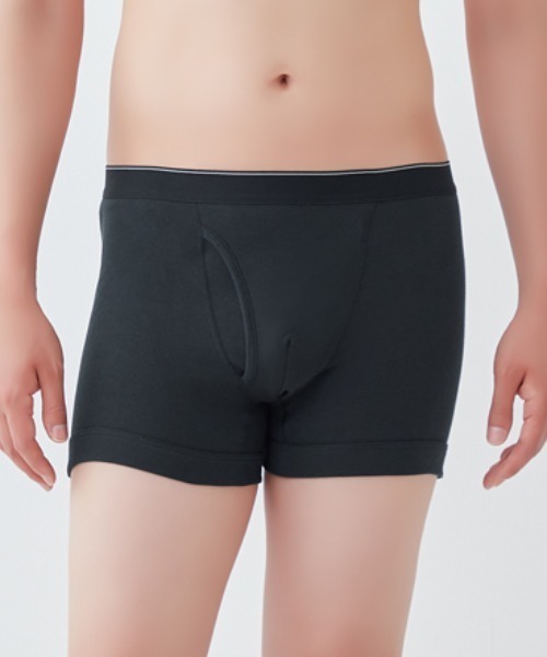 GUNZE(グンゼ)の「快適工房/カイテキコウボウ ボクサーパンツ(ボクサーパンツ・メンズ・ブラック/グレー・MEDIUM/LARGE/X-LARGE)」の2枚目の写真