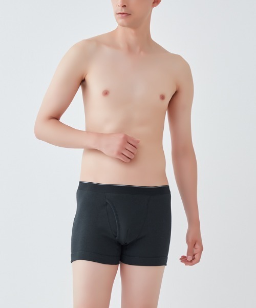 GUNZE(グンゼ)の「快適工房/カイテキコウボウ ボクサーパンツ(ボクサーパンツ・メンズ・ブラック/グレー・MEDIUM/LARGE/X-LARGE)」の12枚目の写真