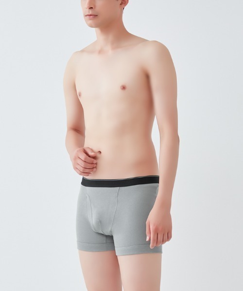 GUNZE(グンゼ)の「快適工房/カイテキコウボウ ボクサーパンツ(ボクサーパンツ・メンズ・ブラック/グレー・MEDIUM/LARGE/X-LARGE)」の3枚目の写真