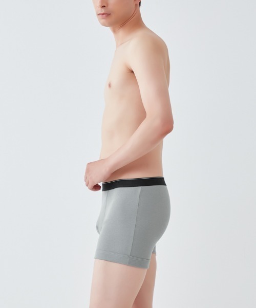 GUNZE(グンゼ)の「快適工房/カイテキコウボウ ボクサーパンツ(ボクサーパンツ・メンズ・ブラック/グレー・MEDIUM/LARGE/X-LARGE)」の4枚目の写真