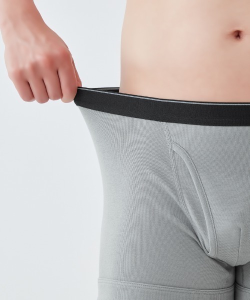 GUNZE(グンゼ)の「快適工房/カイテキコウボウ ボクサーパンツ(ボクサーパンツ・メンズ・ブラック/グレー・MEDIUM/LARGE/X-LARGE)」の6枚目の写真