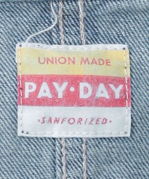 6（ロク）の「【別注】＜PAY DAY × 6(ROKU)＞SHORT COVERALLS