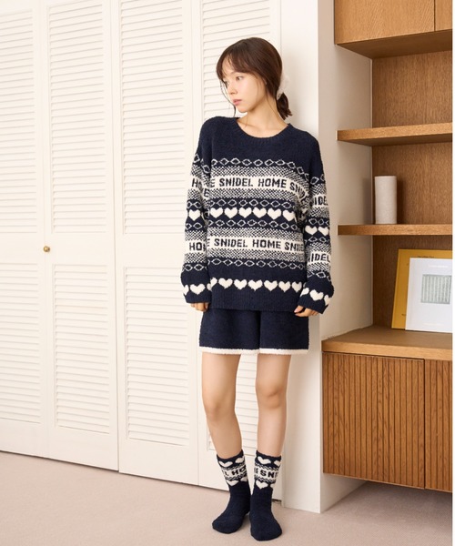 ☆スナイデルホーム☆Melty☆プルオーバー&パンツ☆SNIDEL ☆ SNIDEL HOME（スナイデルホーム）の「【Melty】ノルディックプル