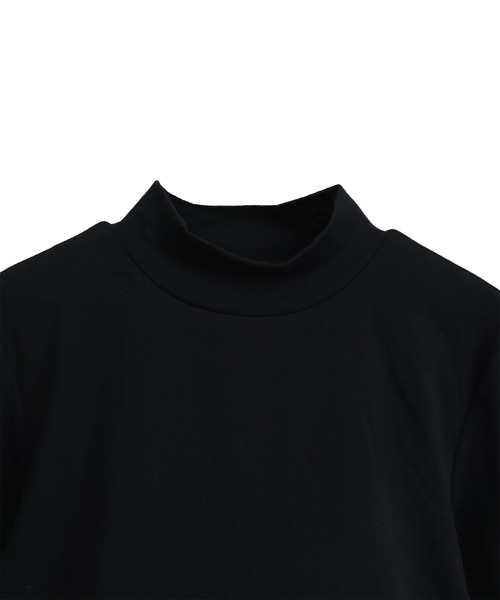 Judin(ジュディン)の「basic ハイネックロンT【JD】(Tシャツ/カットソー・レディース・ホワイト/ブラック・ONE SIZE/SHORT)」の10枚目の写真