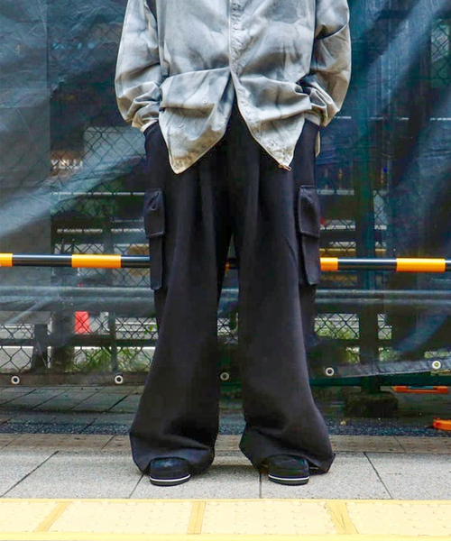 パンツ CARGO KNIT PANTS /INTODUSK CARGO KNIT PANTS – INTODUSK