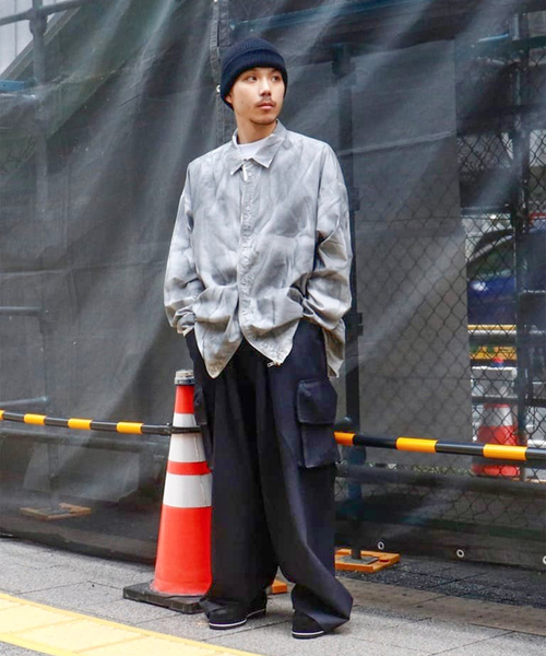パンツ CARGO KNIT PANTS /INTODUSK セール】INTODUSK / CARGO KNIT PANTS（カーゴパンツ）｜2AM