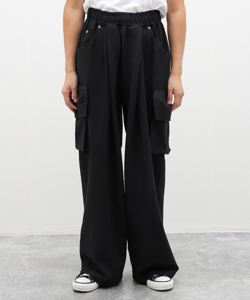 パンツ CARGO KNIT PANTS /INTODUSK CARGO KNIT PANTS – INTODUSK