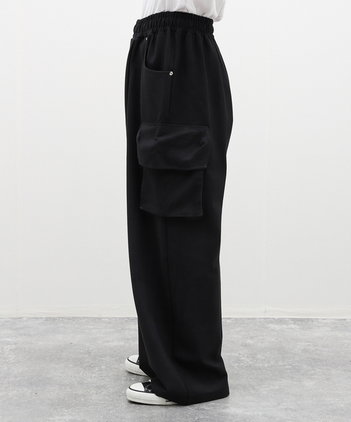 セール】【INTODUSK / イントゥダスク】CARGO KNIT PANTS