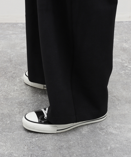 パンツ CARGO KNIT PANTS /INTODUSK INTODUSK / CARGO KNIT PANTS BLACK