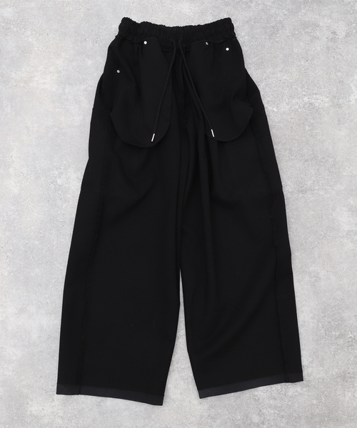 セール】【INTODUSK / イントゥダスク】CARGO KNIT PANTS