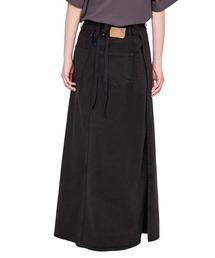 MM6 ロング・マキシ丈スカート 黒 2122625M0115 Spick and Span（スピックアンドスパン）ロング・マキシ丈