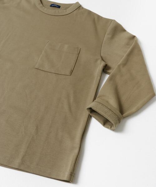 ITEMS URBANRESEARCH（アイテムズ アーバンリサーチ）の「発熱機能 クルーネックカットソー（Tシャツ/カットソー・メンズ・モカ/ホワイト/ブラック/その他1・LARGE/MEDIUM/SMALL）」の7枚目の写真